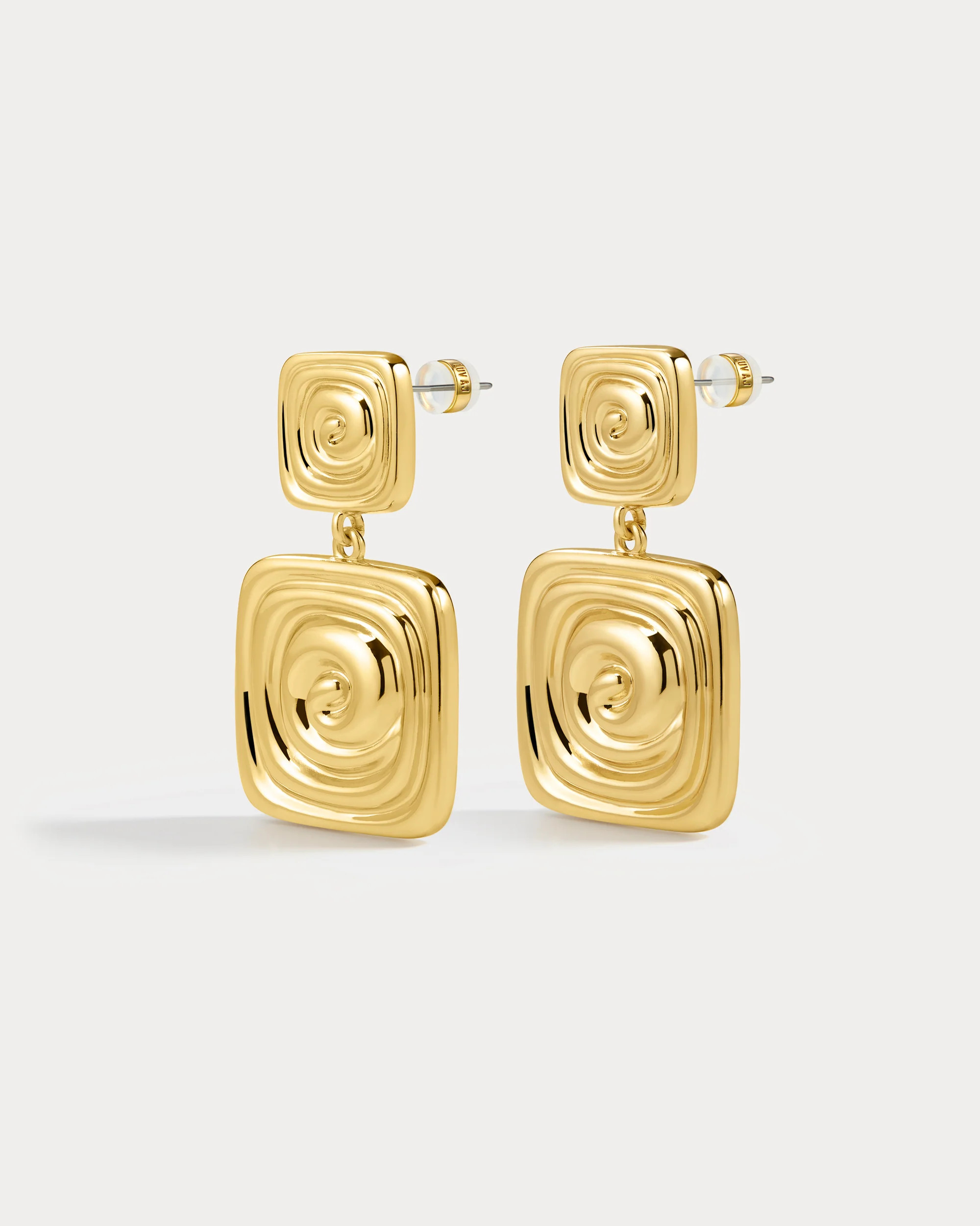 The Seychelles Statement Earrings- Gold | Luv Aj Inc.