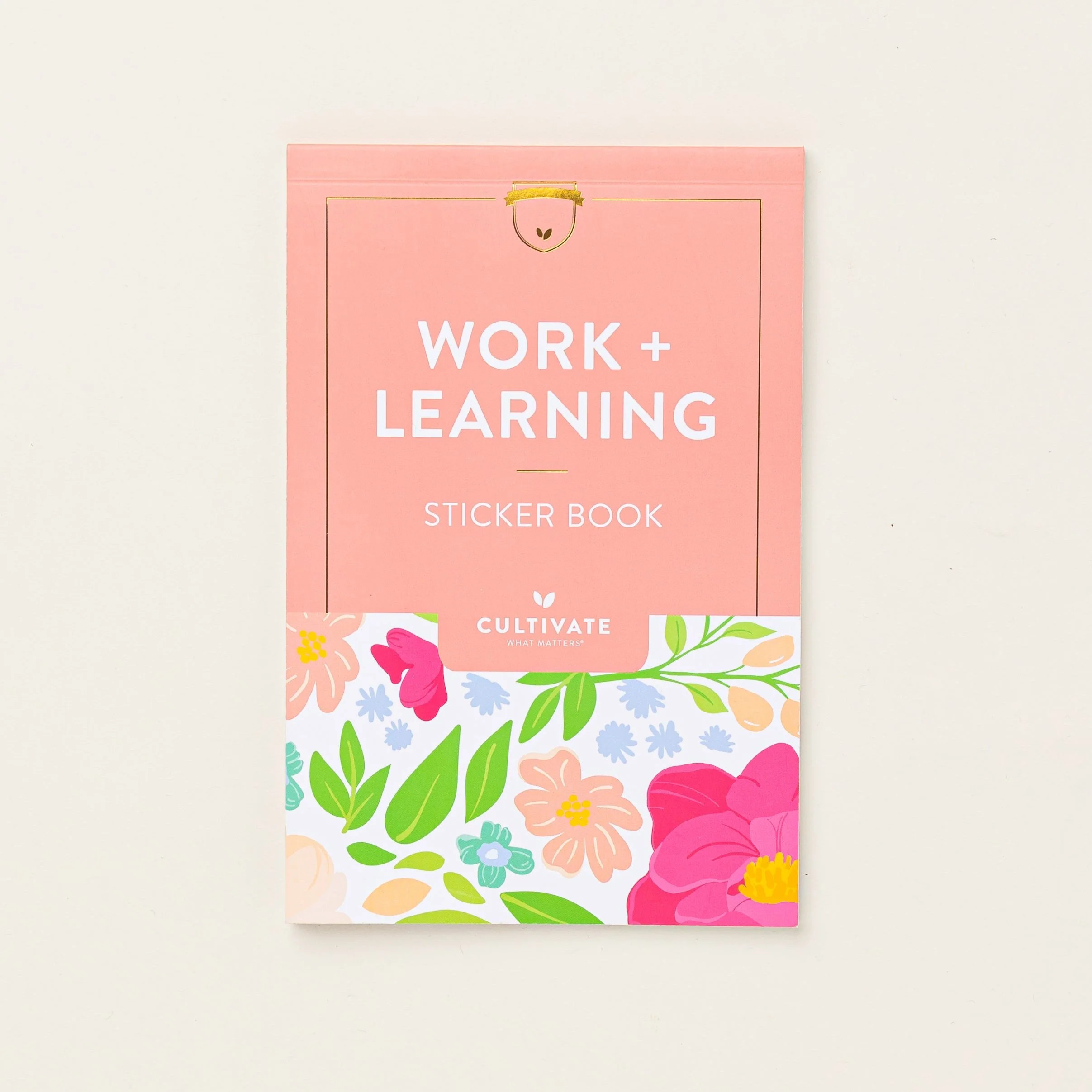 Work & Learning Sticker Book | Cultivate What Matters