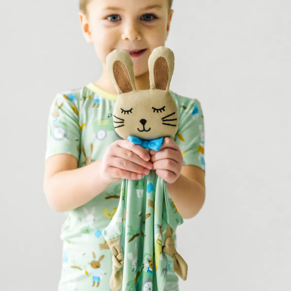 Pistachio Hop To It Bunny Rabbit Sleepyhead Lovey | Little Sleepies