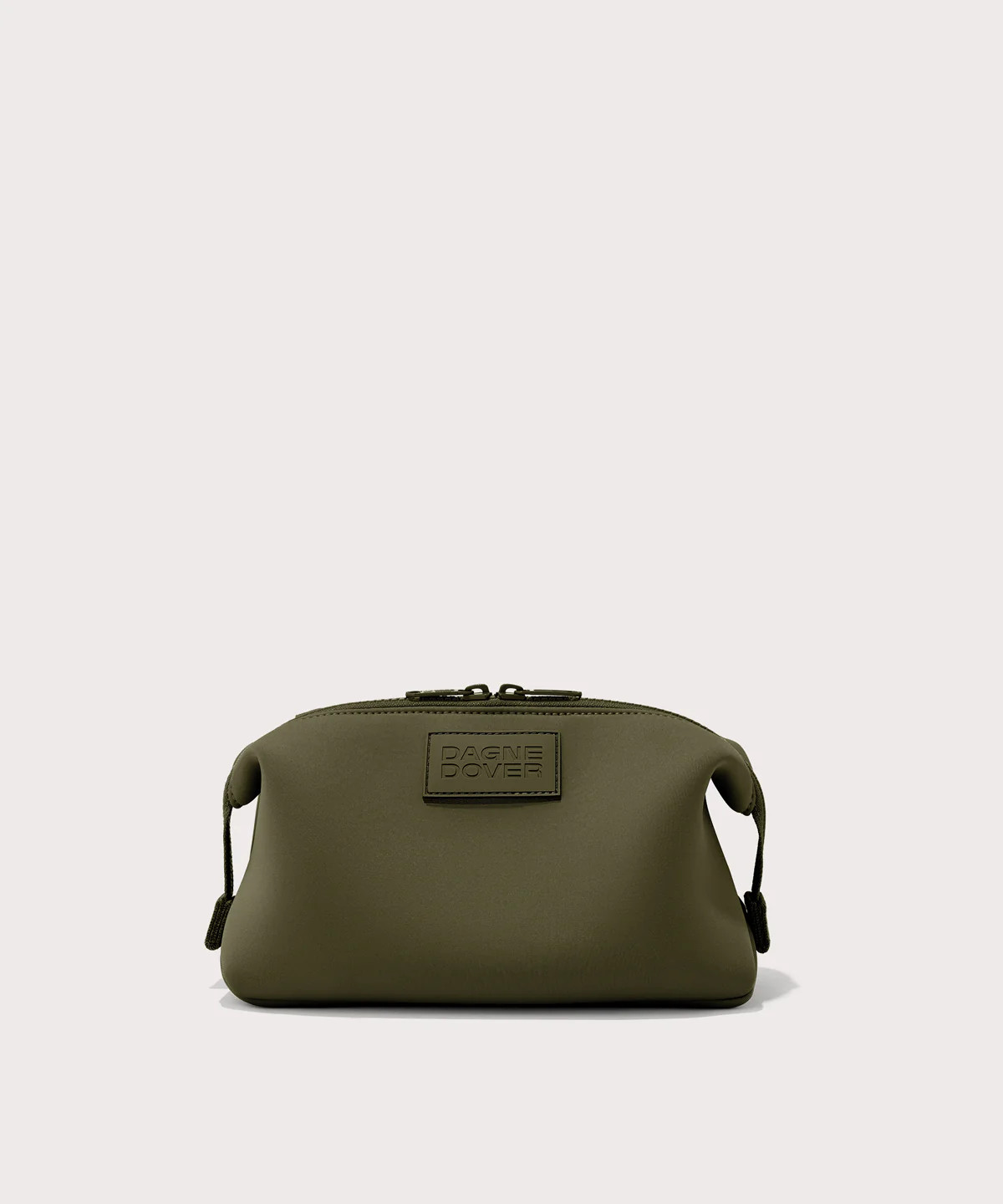 Hunter Toiletry Bag in Dark Moss, Large | Dagne Dover