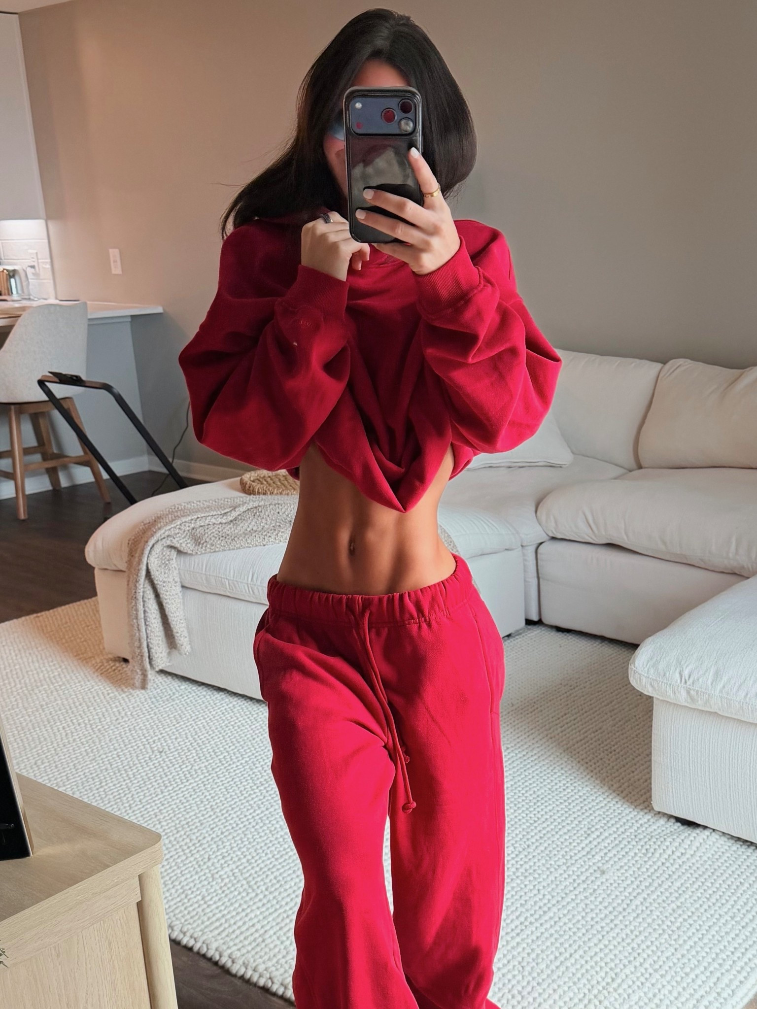 🍒 sweat set
