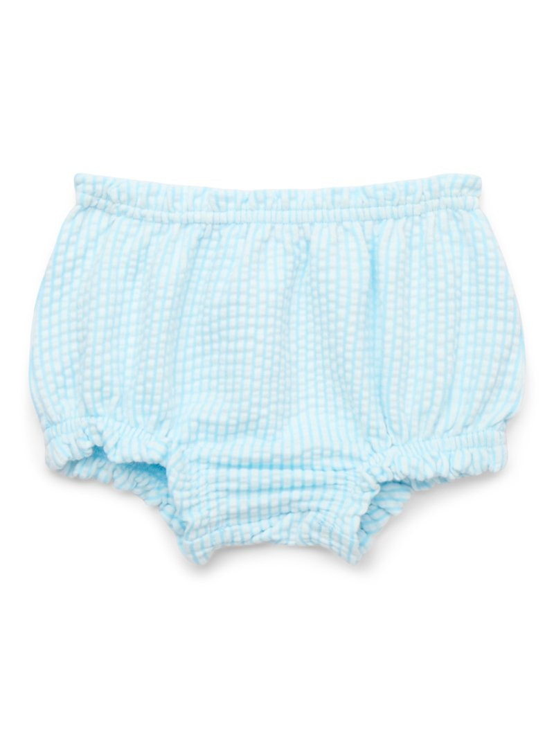 Garanimals Baby Girl Seersucker Ruffle Bloomer Shorts, Sizes 0-24 Months | Walmart (US)