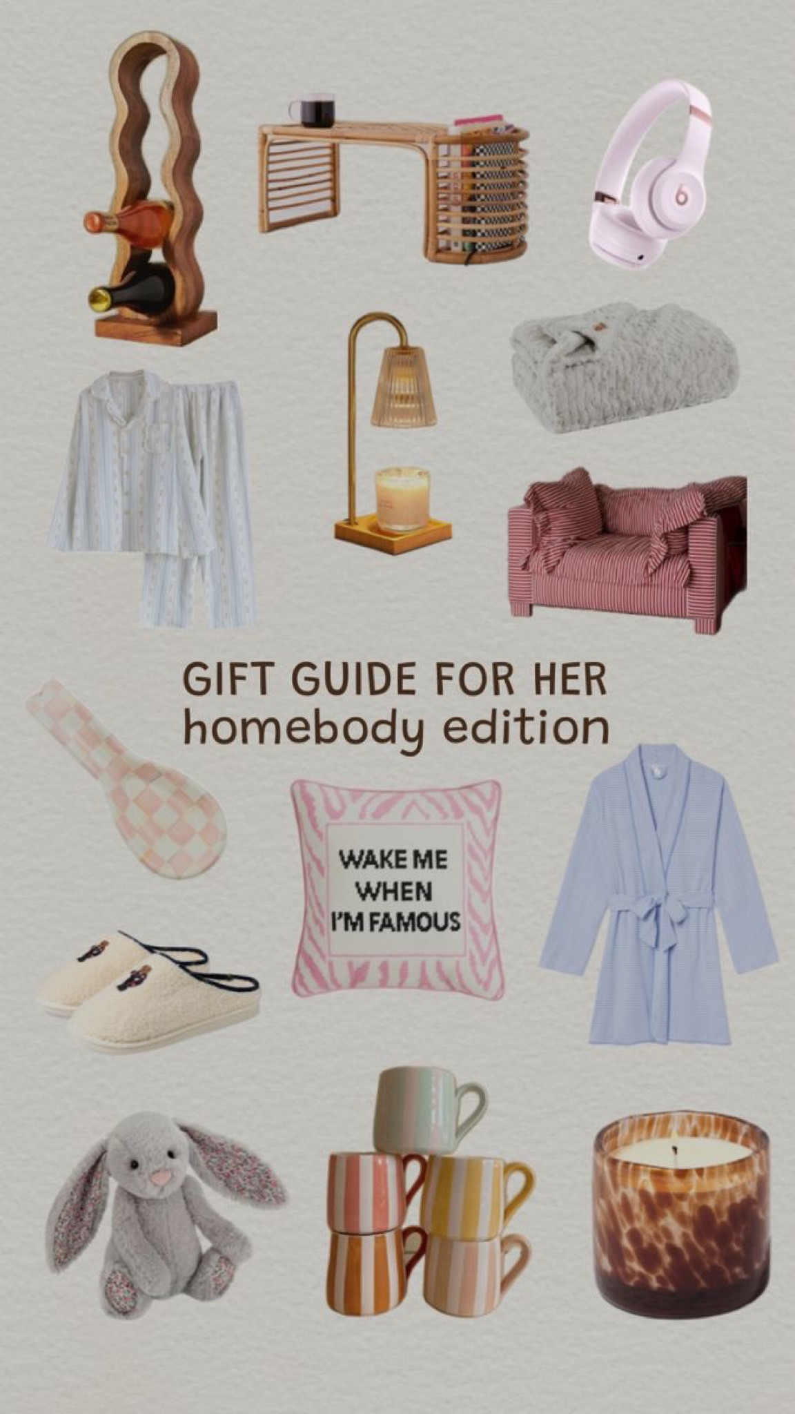 Gift Guide For Her- Homebody Edition 

#LTKHoliday #LTKGiftGuide #LTKSeasonal