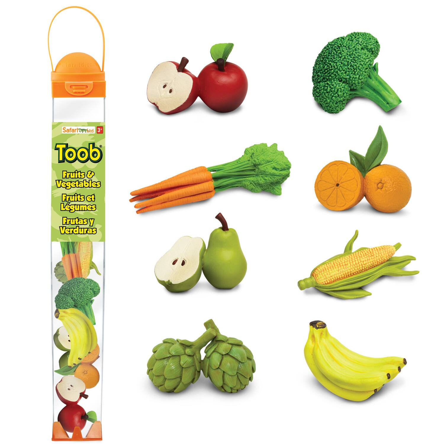 Safari Ltd. - Fruits And Vegetables Toob Toy | Best Buy U.S.