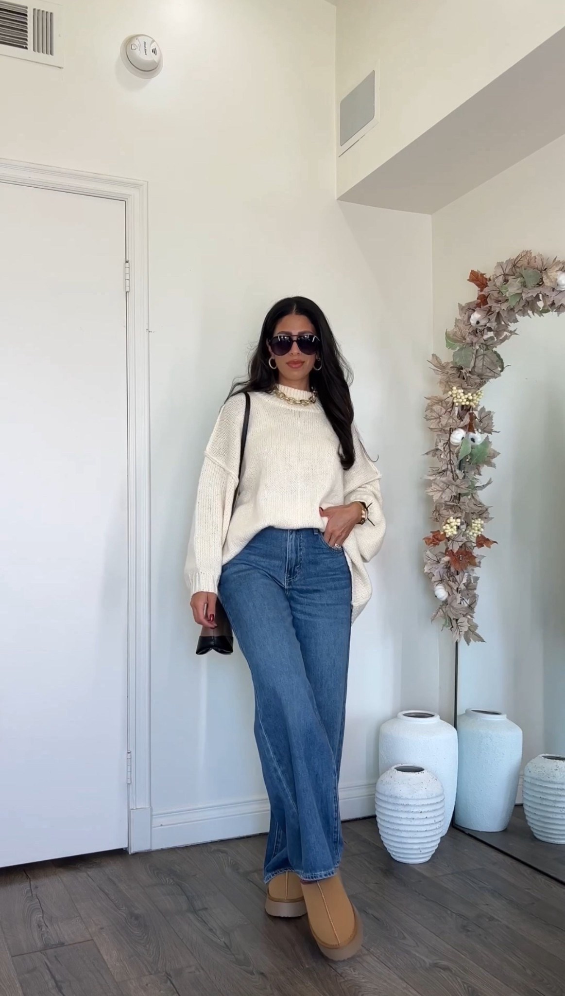 Comfy Thanksgiving outfit ideas with sweater and jeans

#LTKStyleTip #LTKFindsUnder50 #LTKootd