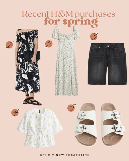 Recent H&M purchases for Spring! 

#LTKU #LTKstyletip #LTKSeasonal
