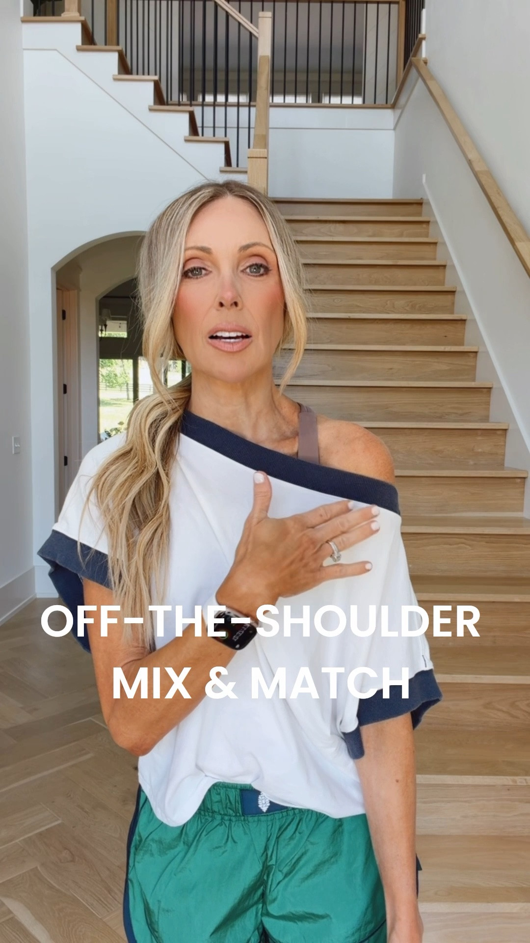 This top actually comes as part of a set with shorter bike shorts, but you could also pair them with these athletic shorts or cut off jeans shorts for summer.

@fpmovement #fpmovementpartner

#LTKootd #LTKmomlife #LTKActive
