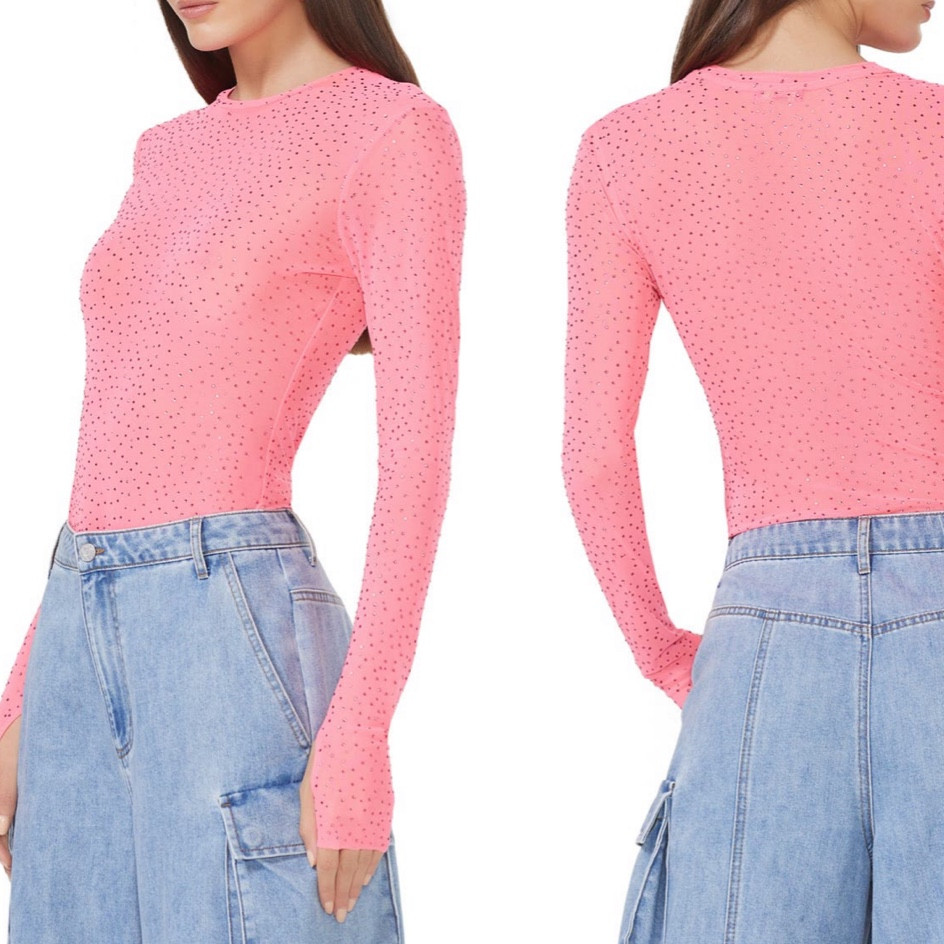 AFRM
Kaylee Embellished Crewneck
Mesh Top in pink

#LTKxNSale #LTKunder100 #LTKFind
