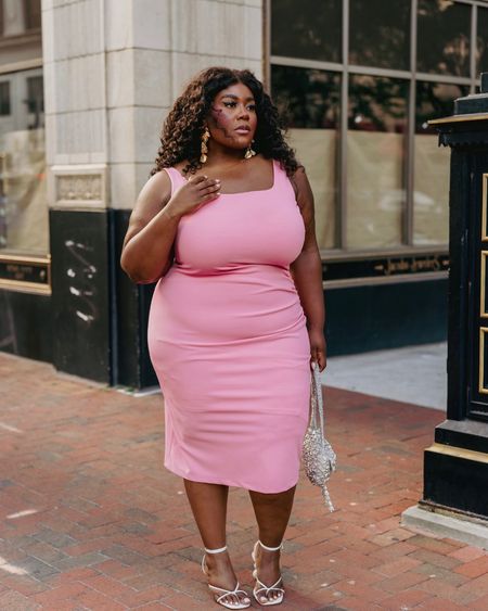 Pretty in Pink 🌸🩷💕🎀 wearing a 2X and Spanx 

Plus Size Wedding Guest Dress, Plus Size Dresses, Vacation Outfit 

#LTKSaleAlert #LTKFindsUnder100 #LTKPlusSize