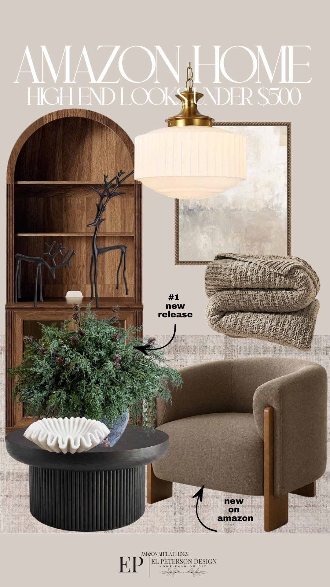 Amazon
Arch cabinet
Pendant light
Accent Chair
Christmas stems
Artwork
Blankets 
Coffee table 
Bowl

#LTKHome
