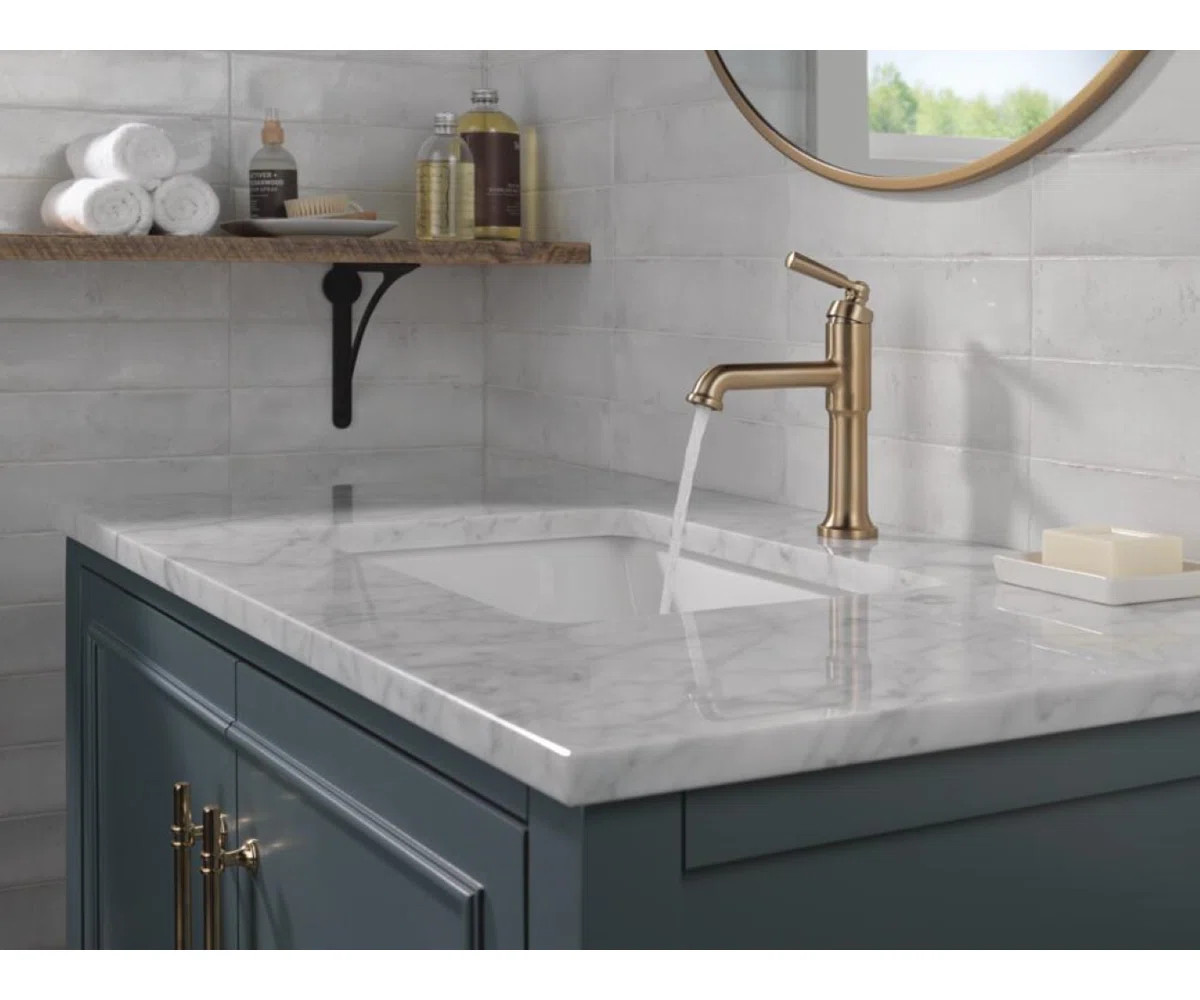 SAYLOR™ Single Handle Bathroom Faucet 536-CZMPU-DST | Wayfair North America