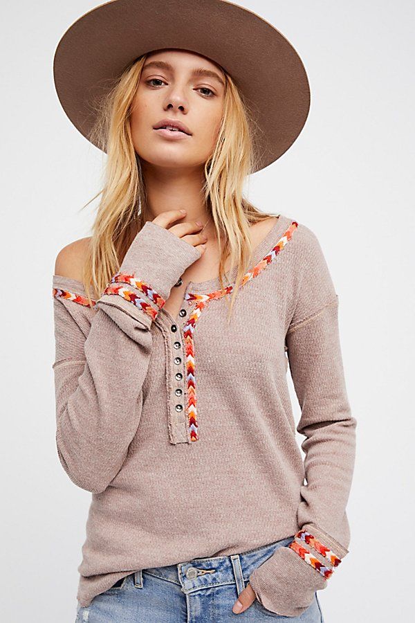 We The Free Rainbow Thermal at Free People | Free People