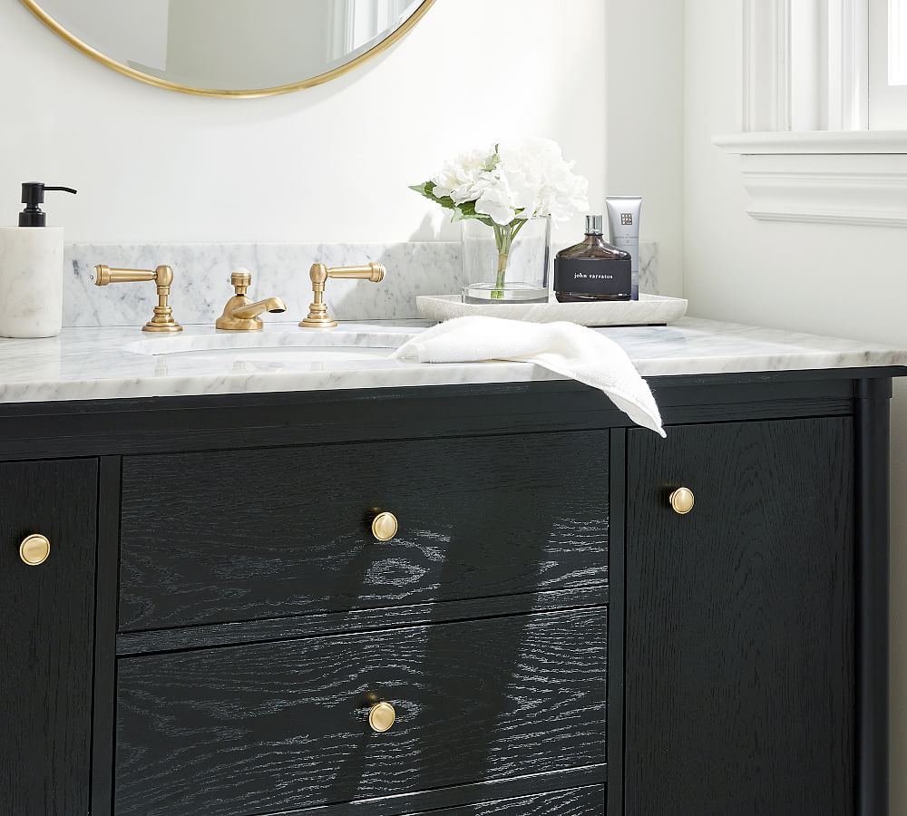 Harlow 52" Single Wide Sink Vanity | Pottery Barn (US)