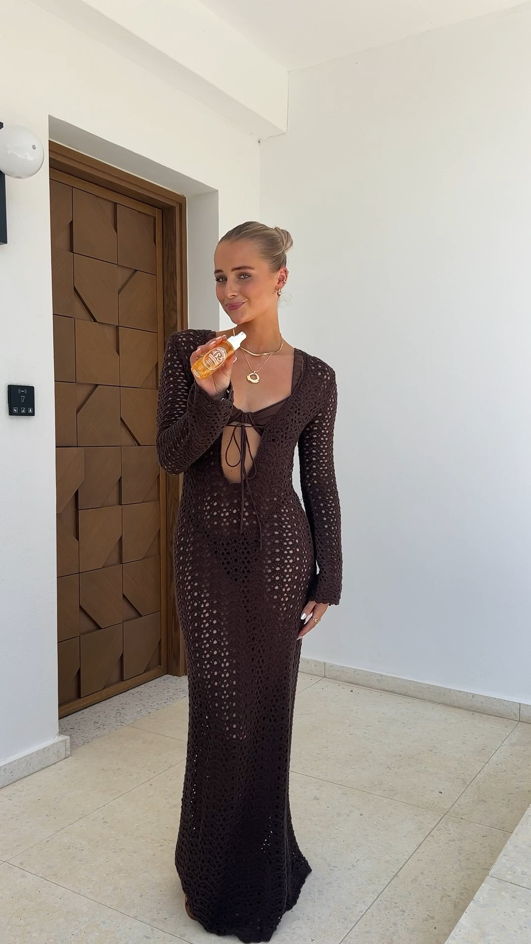 Beach club outfit 🤎🐚 

#LTKsummer #LTKeurope #LTKswimwear