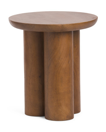 18in Scandinavian Wood Side Table | TJ Maxx