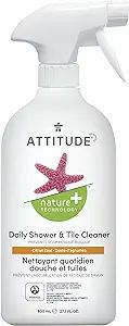 ATTITUDE Daily Shower and Tile Cleaner, EWG Verified, Plant- and Mineral-Based Ingredients, Vegan... | Amazon (US)