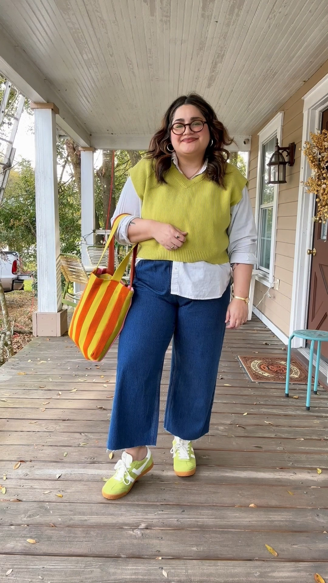 Adding a pop of color to this gloomy day! Bag is verloop knits (not linkable here). Pants are Abercrombie curve love but they don’t sell this particular style anymore so I linked similar

#LTKMidsize #LTKStyleTip #LTKFindsUnder100