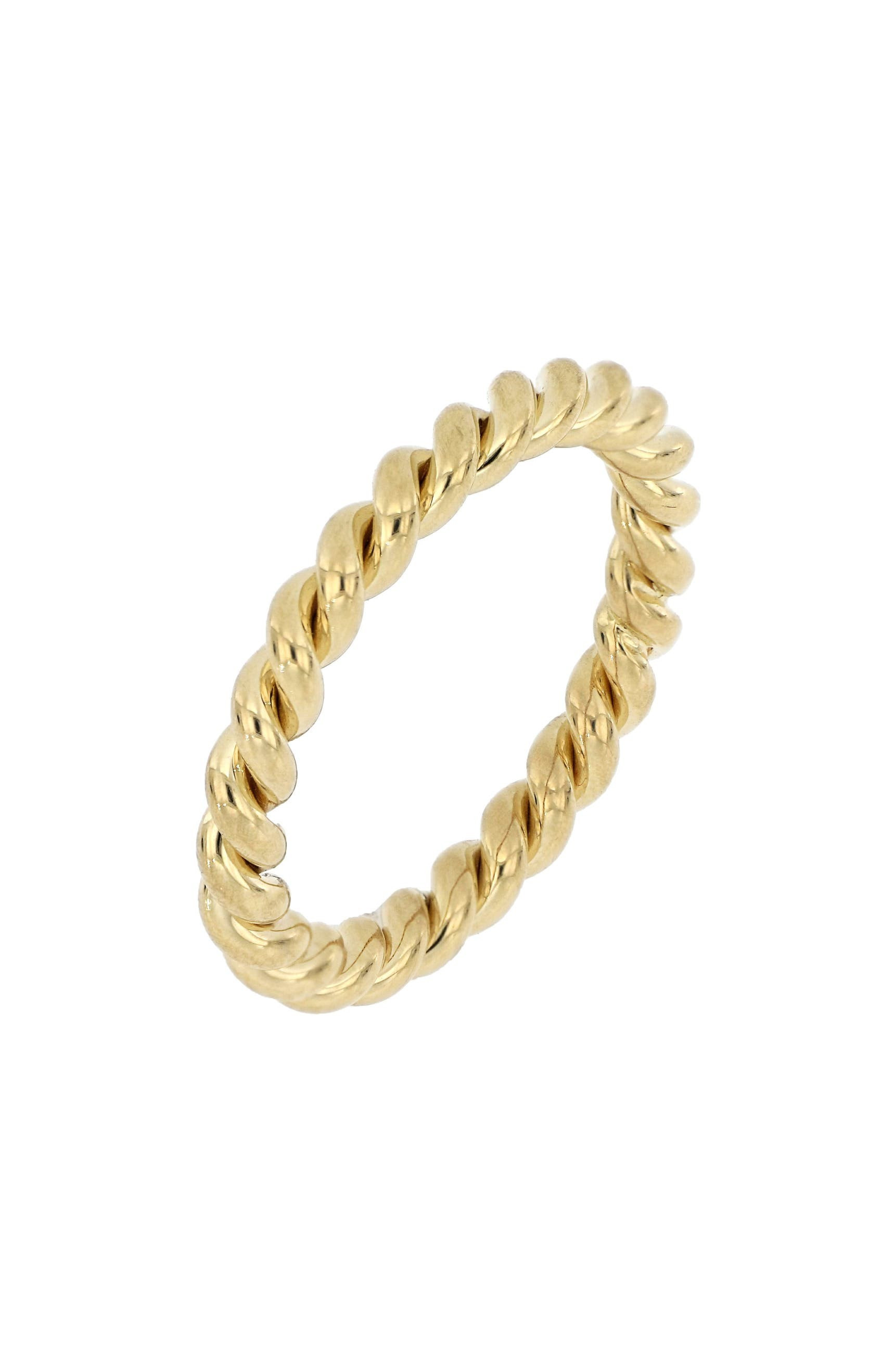 14K Gold Rope Stacking Ring | Nordstrom | Nordstrom