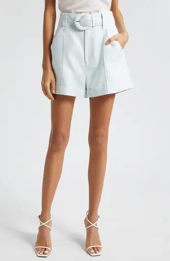 Cinq à Sept Aldi Linen & Cotton Shorts | Nordstrom | Nordstrom