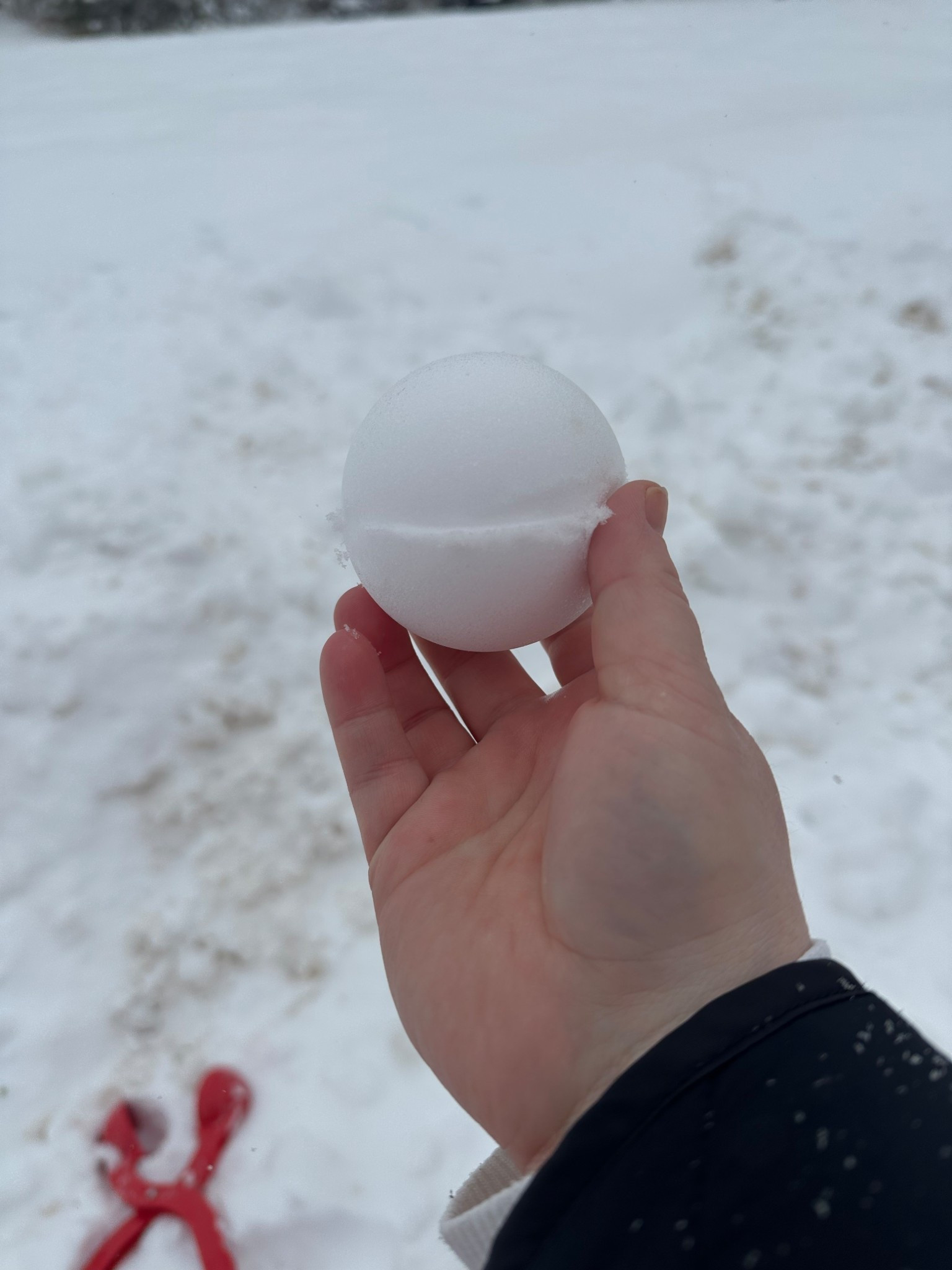 Perfect snowball maker 