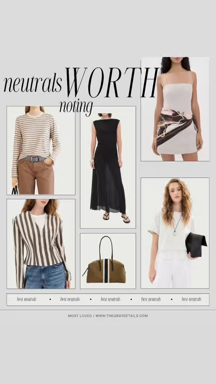 If I was restarting my wardrobe, these are pieces I would consider. Sharing a roundup of neutrals worth noting. From blazers, skirts, dresses, bags, blouses, and more!  

 #LTKgrwm #LTKootd #LTKWorkwear