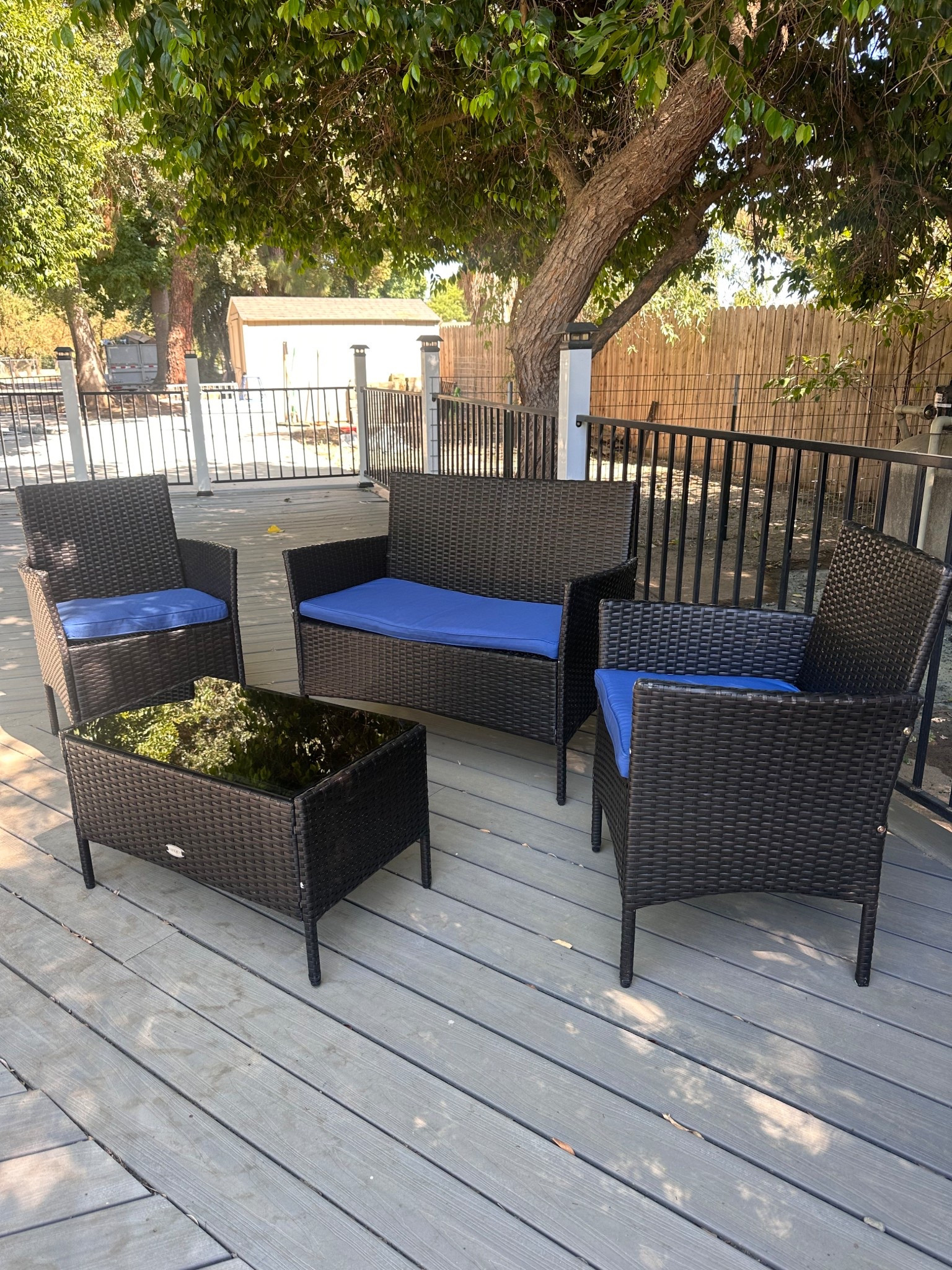 🛋️✨ Budget-friendly patio upgrade! I still can’t believe this outdoor lounge set is from Walmart – under $200 right now and SO cute for summer hangs. Linking it for you before it sells out! #walmartfinds #budgetfriendly #outdoorliving #patioinspo #walmarthome #ltkhome #ltksalealert


#LTKSeasonal