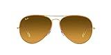 Ray-Ban Rb3025jm Classic Full Color Metal Aviator Sunglasses | Amazon (US)