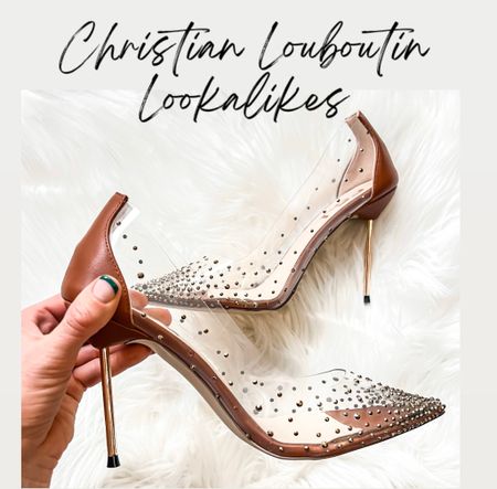 christian Louboutin lookalike heels! 

#LTKshoecrush #LTKsalealert #LTKstyletip