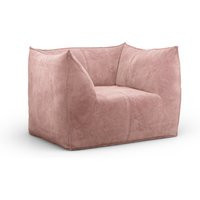 Mario Bellini Leandro Sofa | Single Chenille Helios-Dusty Rose | Eternity Modern