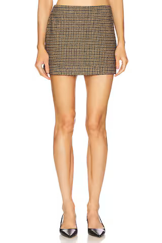 EAVES Stav Mini Skirt in Plaid from Revolve.com | Revolve Clothing (Global)