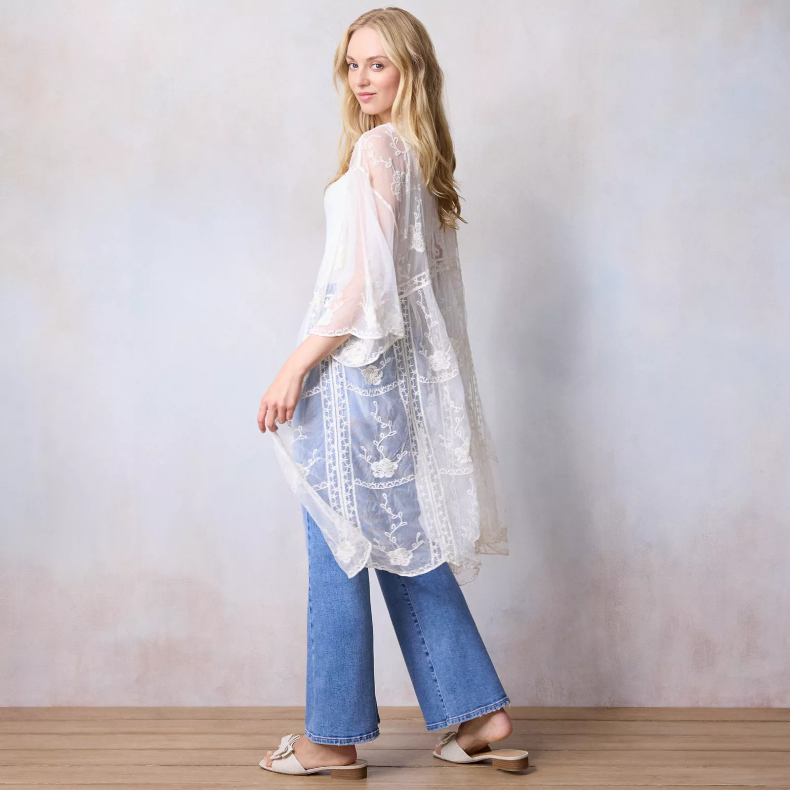 Women's LC Lauren Conrad Lace Duster | Kohl's
