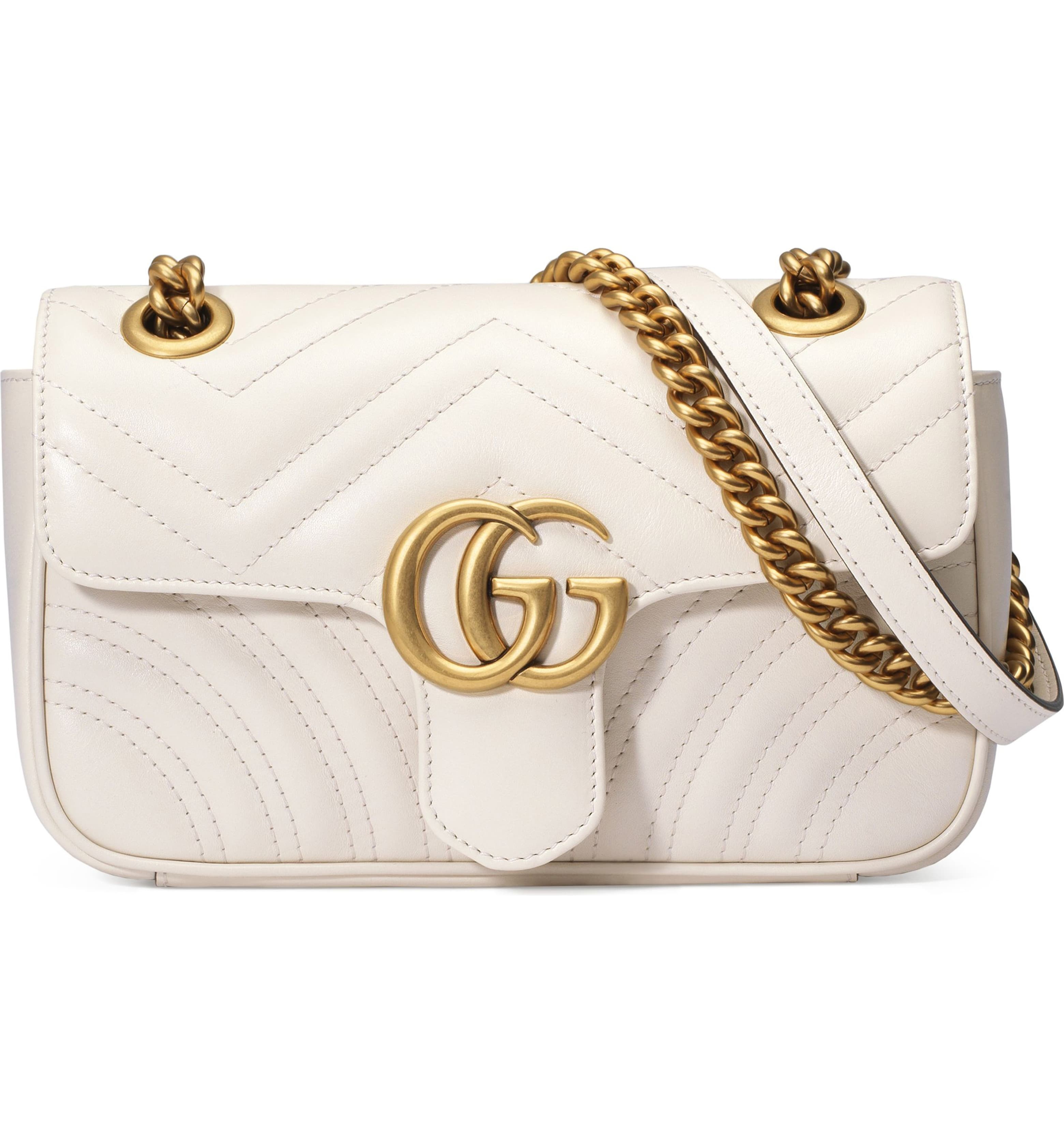 Mini GG Marmont 2.0 Matelassé Leather Shoulder Bag | Nordstrom