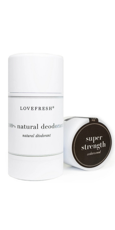 LOVEFRESH Super Strength Natural Cream Deodorant Stick | Well.ca