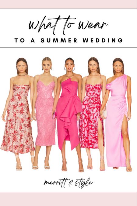 What to wear to a summer wedding pink gowns for summer 

#LTKsalealert #LTKwedding #LTKstyletip