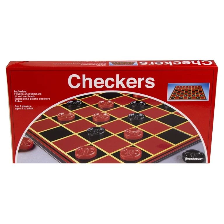 Pressman Checkers (Folding Board) | Walmart (US)