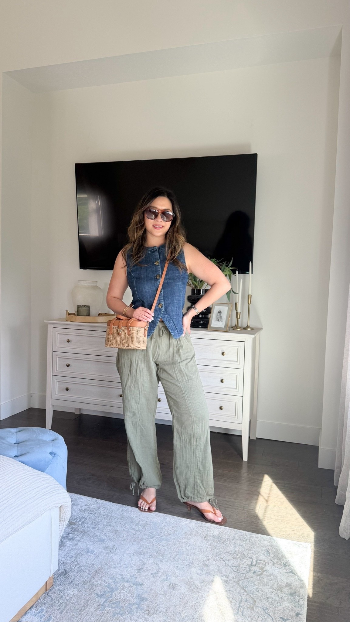 Kohls outfit, outfit inspo, affordable fashion, summer outfit, summer style, denim vest, easy ootd, tcs, trending

#LTKootd #LTKSeasonal #LTKSaleAlert