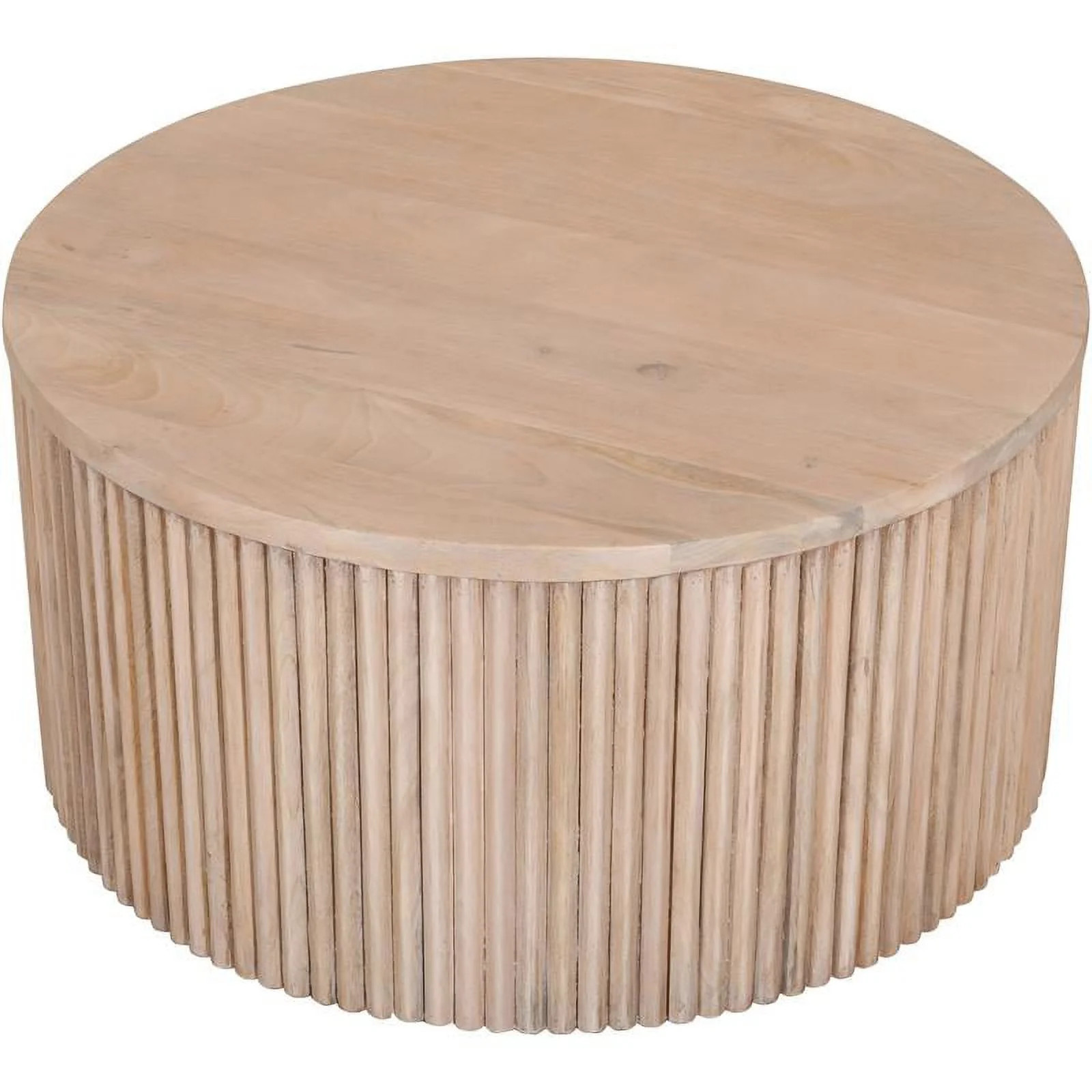 Meridian Furniture Oakhill Natural Coffee Table | Walmart (US)