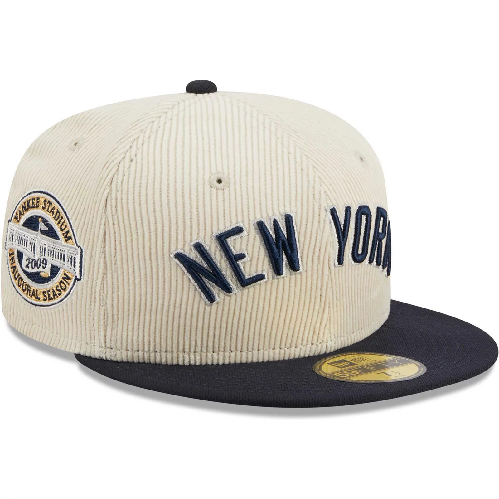 Men's New Era White New York Yankees Corduroy Classic 59FIFTY Fitted Hat, Size: 8 | Kohl's