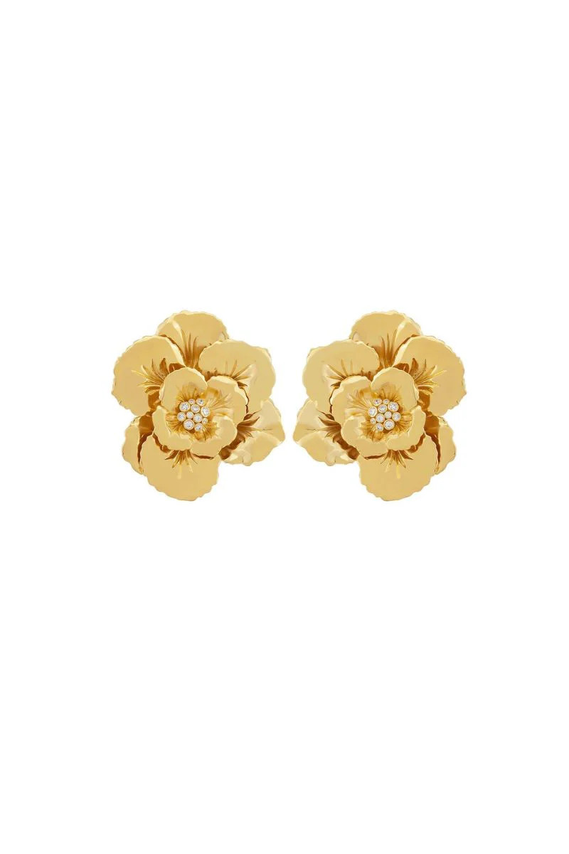 BOBOLI EARRINGS IN WHITE | PERACAS | CULT MIA | CULT MIA UK LTD