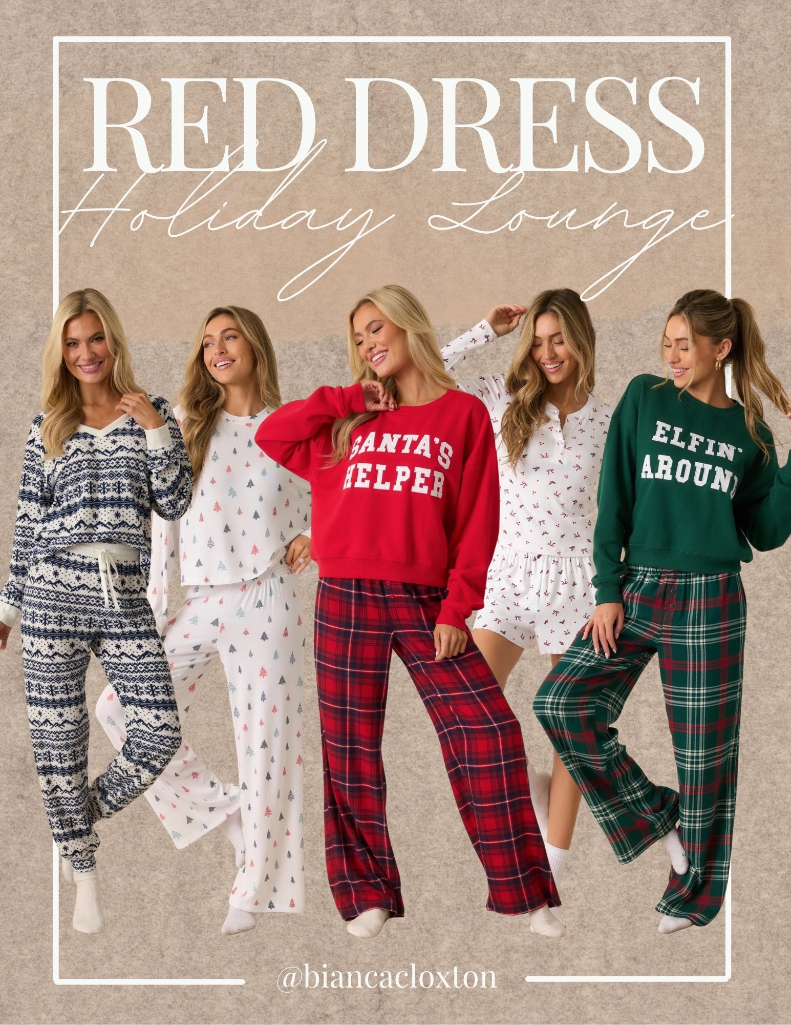 Red Dress || Holiday Loungewear 🎄

Pajamas, flannel, sweatshirt, cozy



#LTKStyleTip #LTKMidsize #LTKHoliday