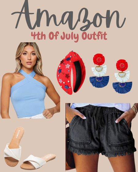4th of July outfit ideas from Amazon prime 

4th of July, Fourth of July, USA, patriotic outfits, pool party, amazon fashion, amazon outfit idea, red white and blue, white shorts, graphic tshirt, travel, summer ootd, patriotic dress, bump friendly

#LTKParties #LTKSeasonal #LTKFindsUnder50