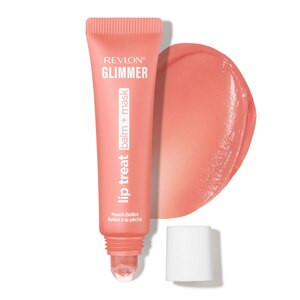 Revlon Glimmer Lip Treat Balm + Mask, Peach Bellini | CVS Health