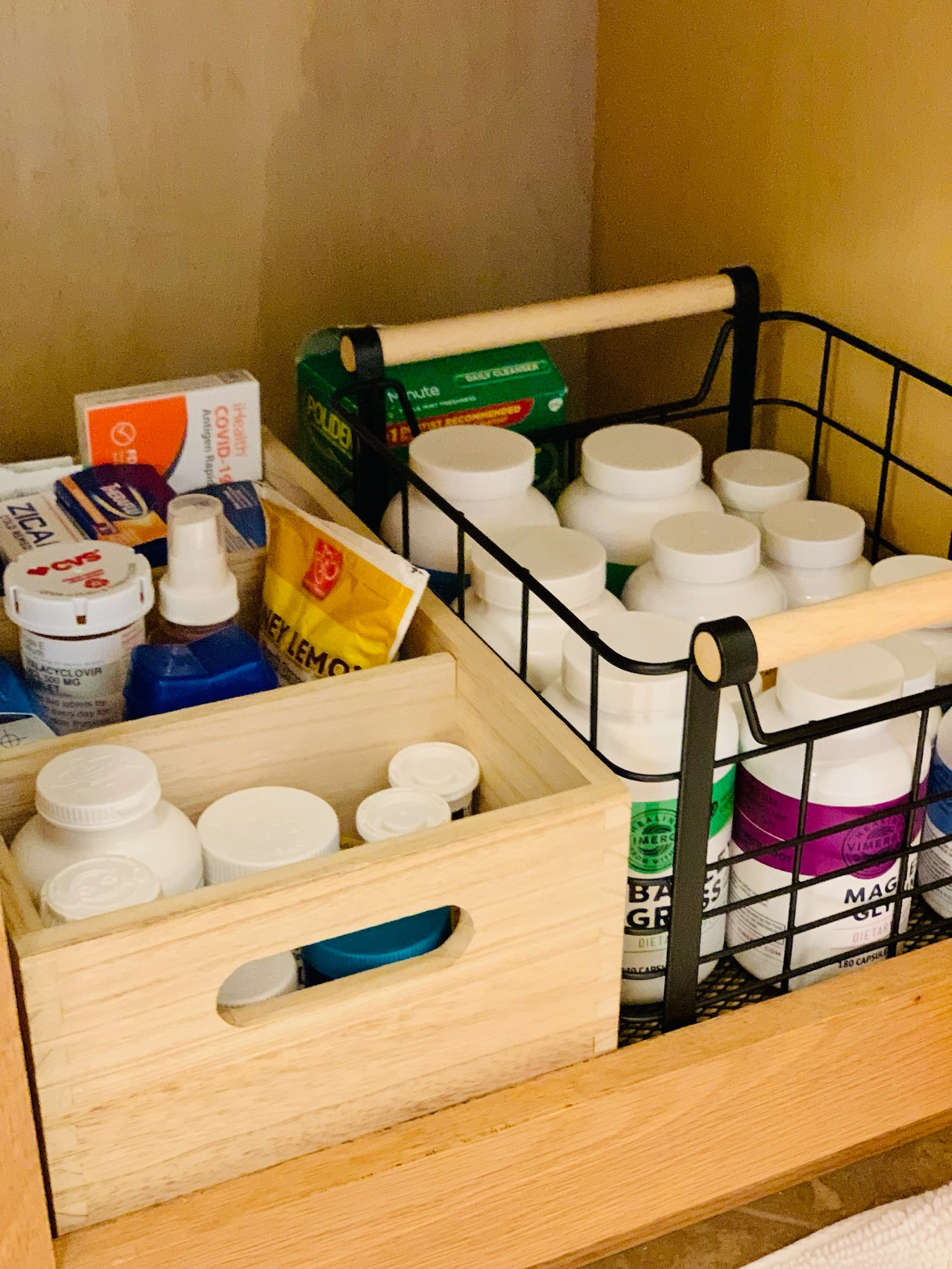 These baskets have been great for medicine cabinet organization 

#LTKbeauty #LTKfamily #LTKhome