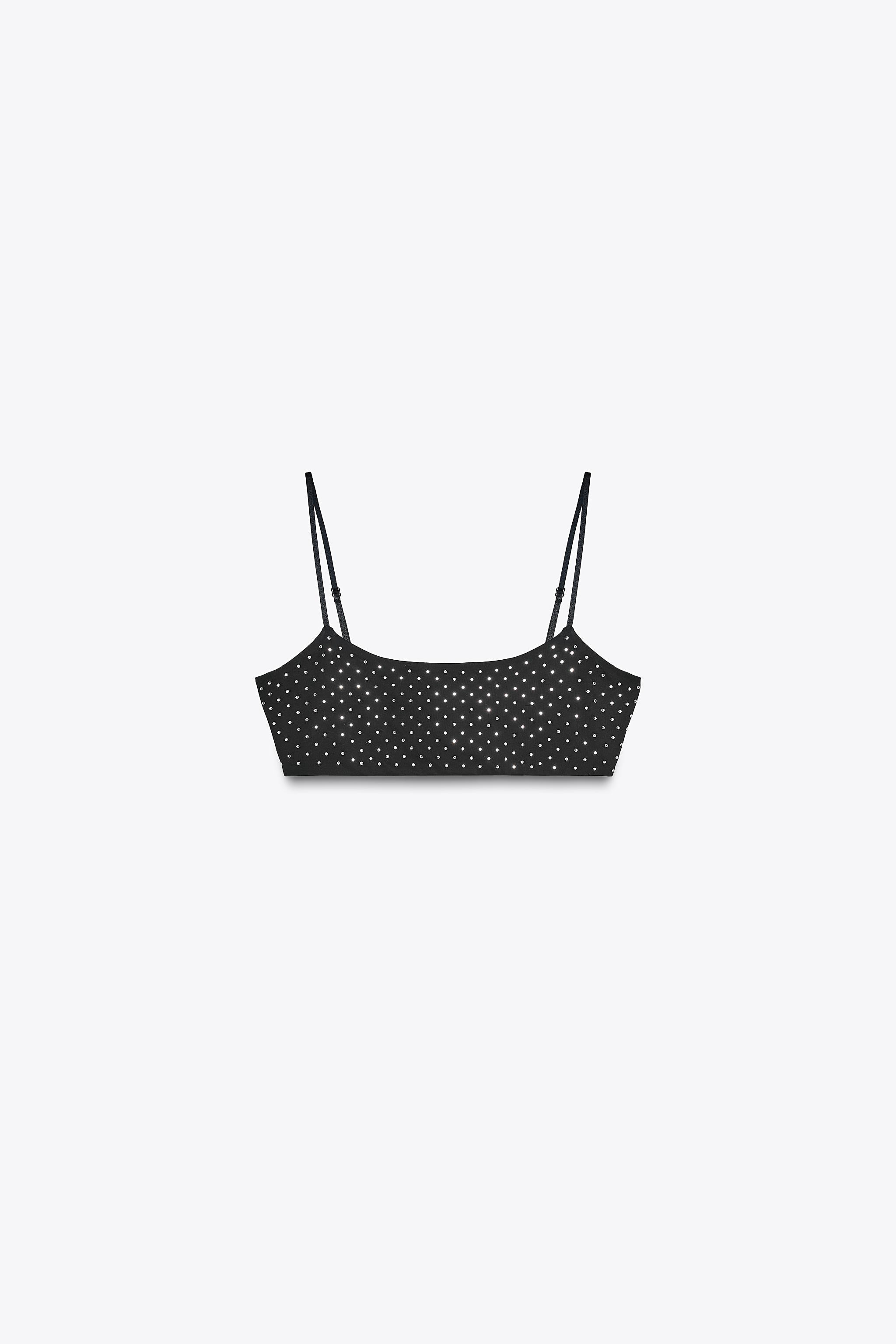 SHIMMER CROPPED TOP | Zara US