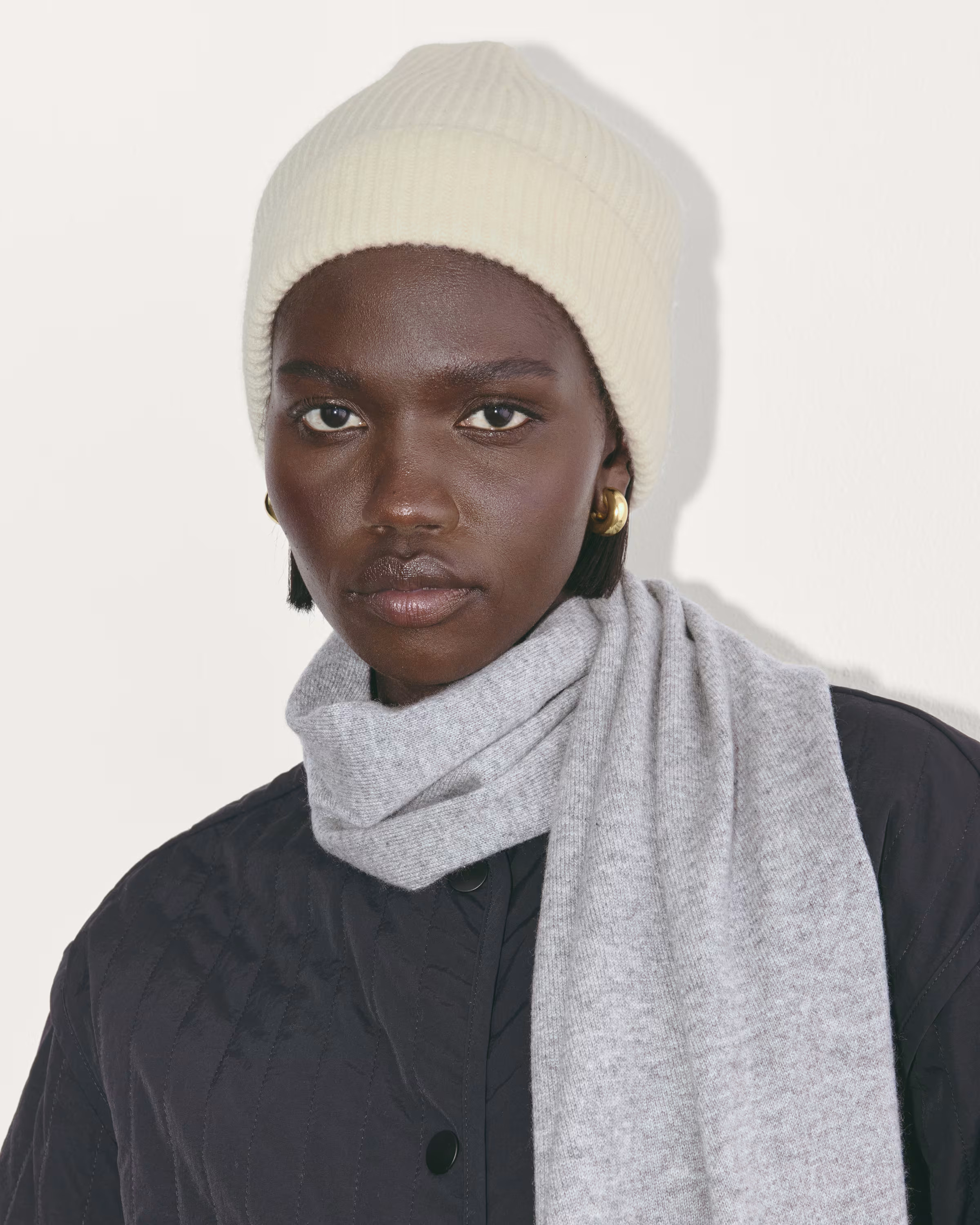 The Cashmere Ribbed Beanie | Everlane