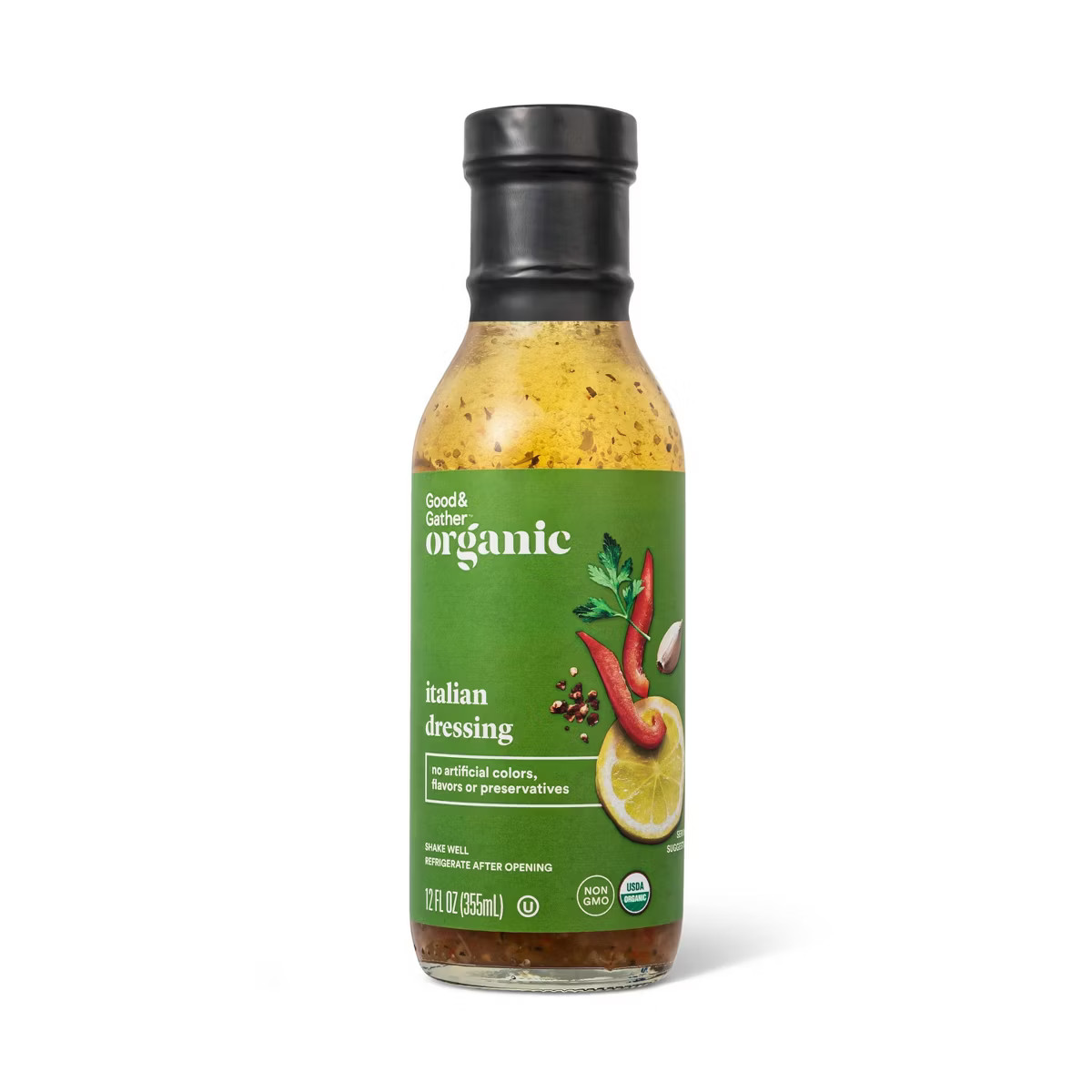 Organic Italian Dressing - 12fl oz - Good & Gather™ | Target