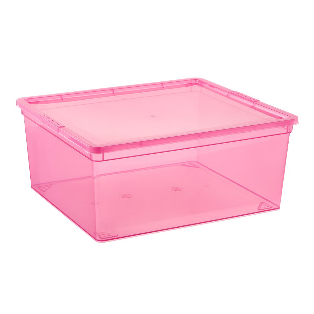 Large Our Tidy Box Fuchsia | The Container Store