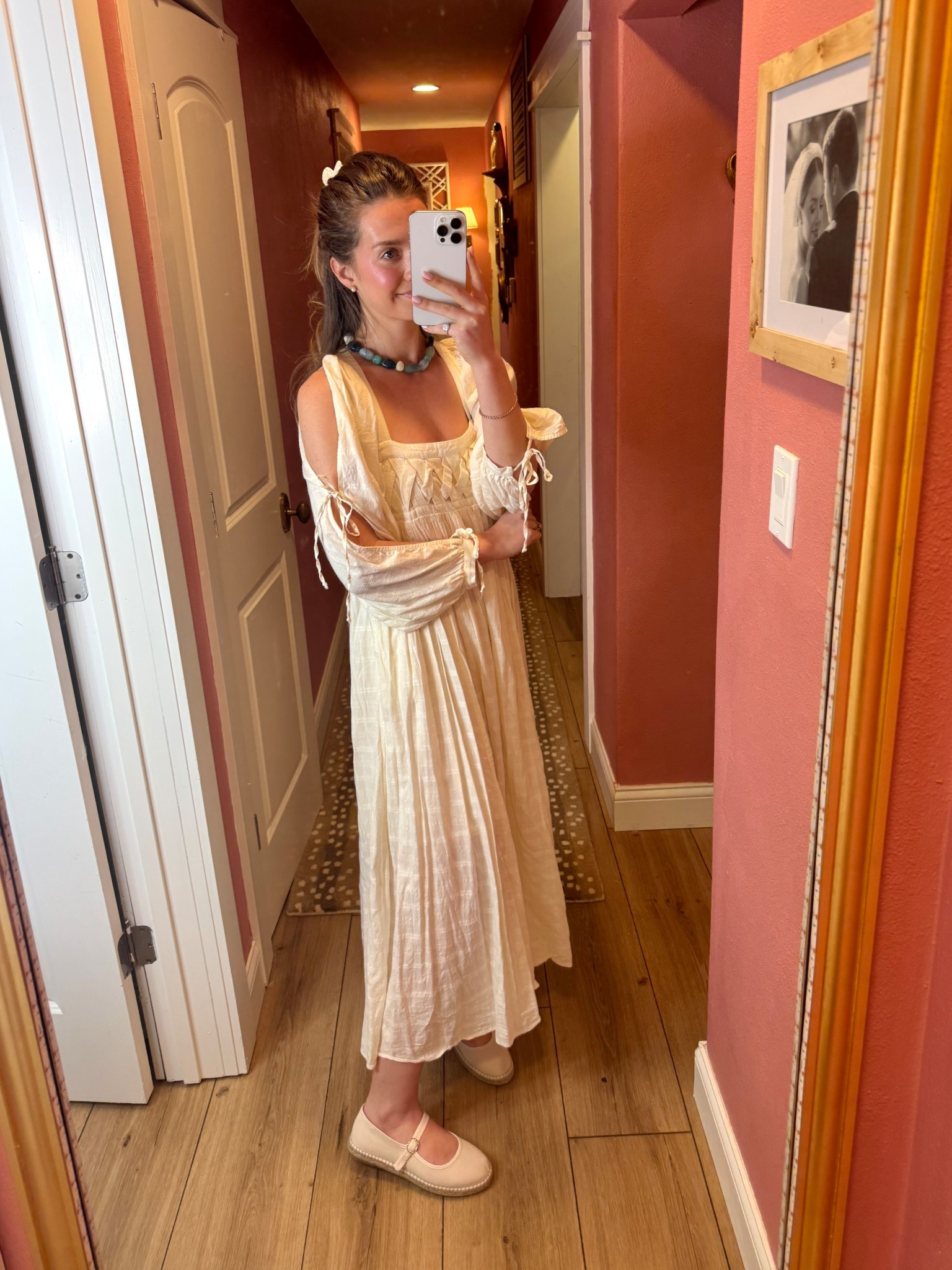 dress is old “dream weaver maxi” from free people!
