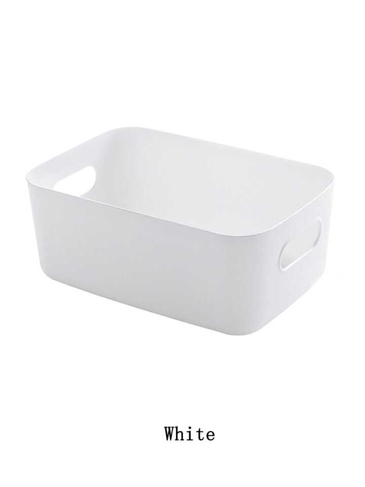 1 Pieza Cesta De Almacenamiento De Plástico Para Organización De Baño, Cocina Y Escritorio | SHEIN