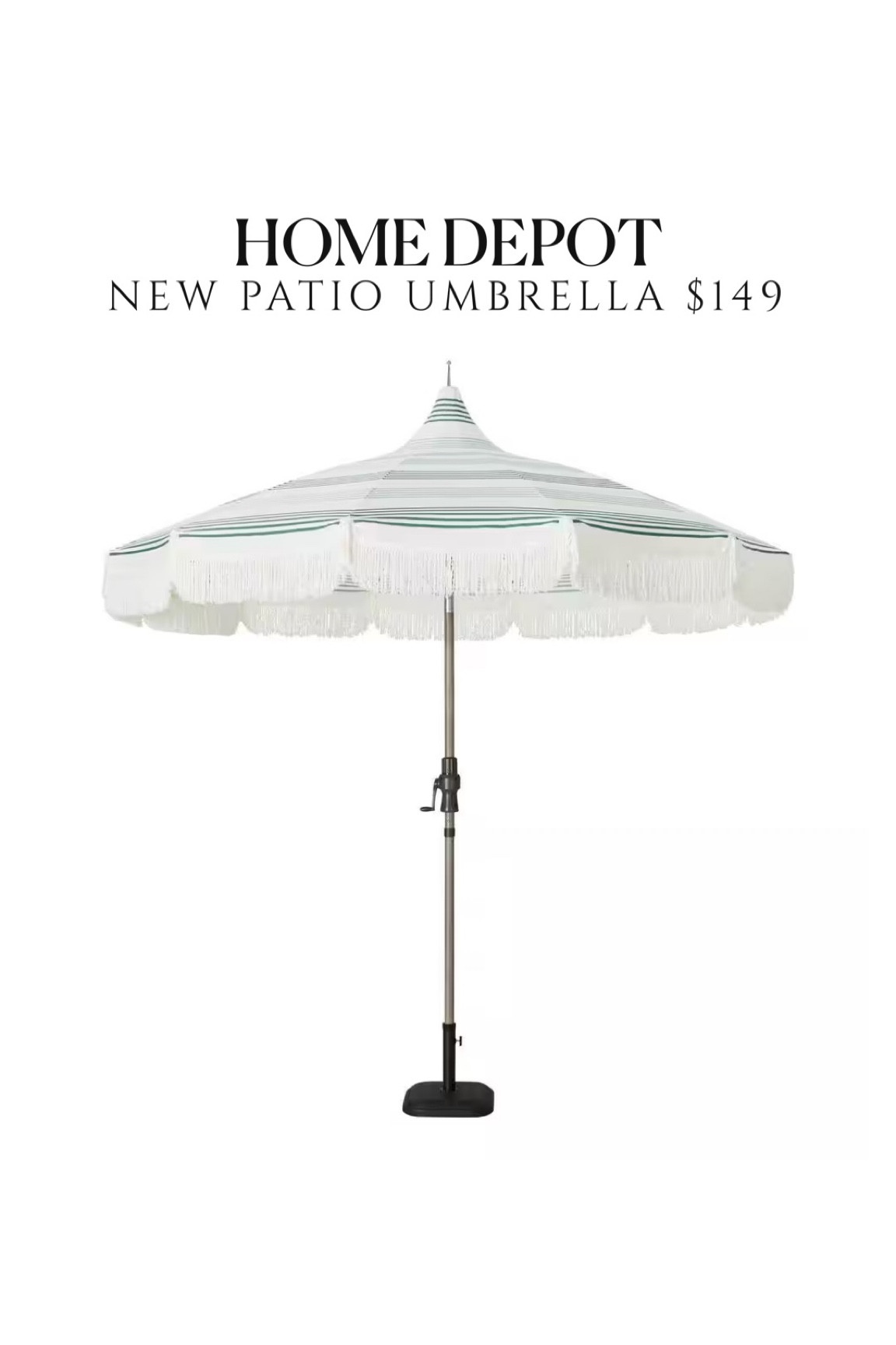 New fringe patio Umbrella, outdoor umbrella 

#LTKsalealert #LTKstyletip #LTKhome